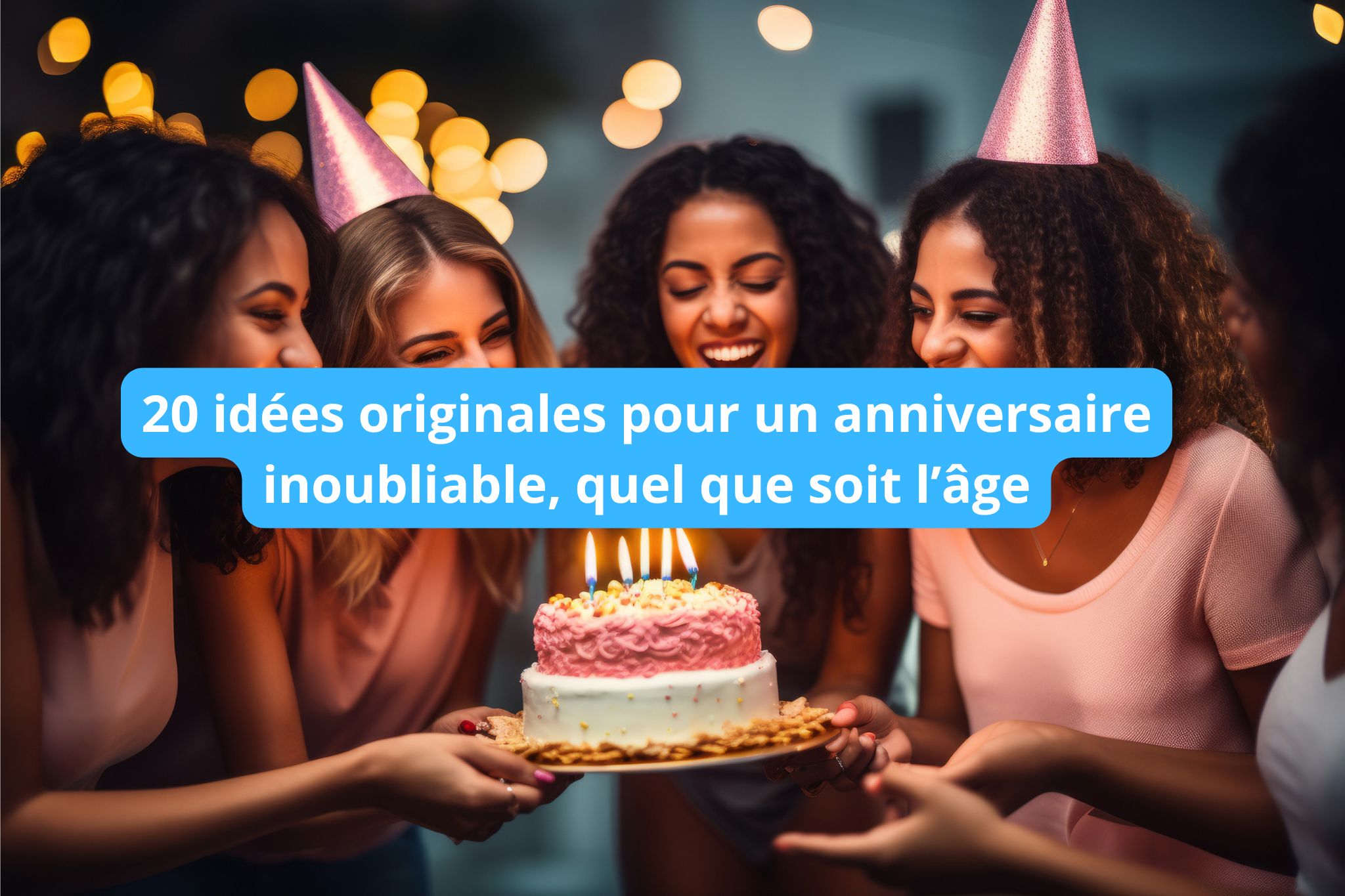 20 idées originales pour un anniversaire inoubliable, quel que soit l’âge