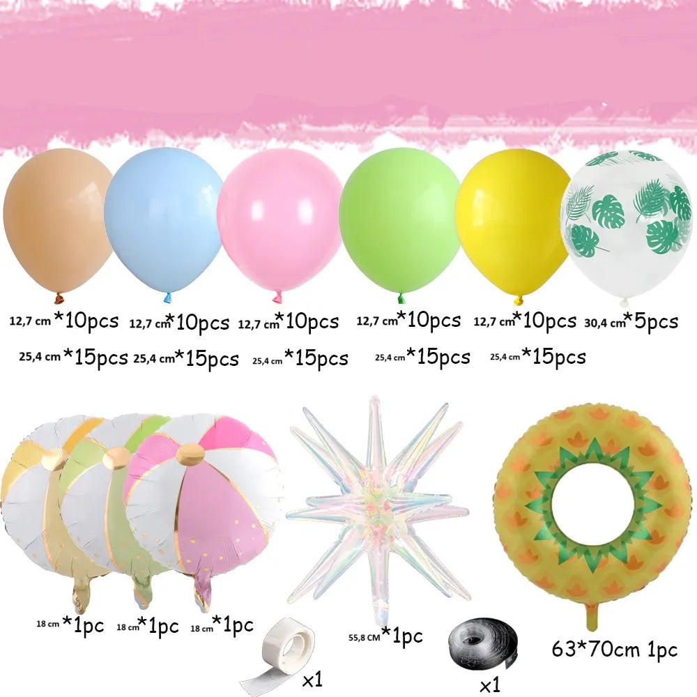 Arche de Ballons aux Couleurs d’été 2
