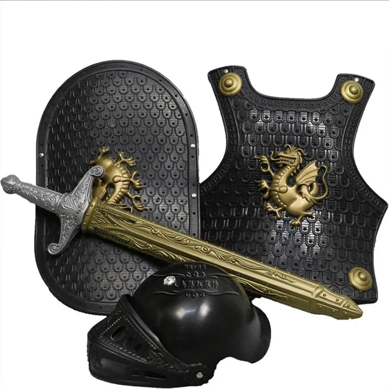 Armure Chevalier Noire Enfant Design