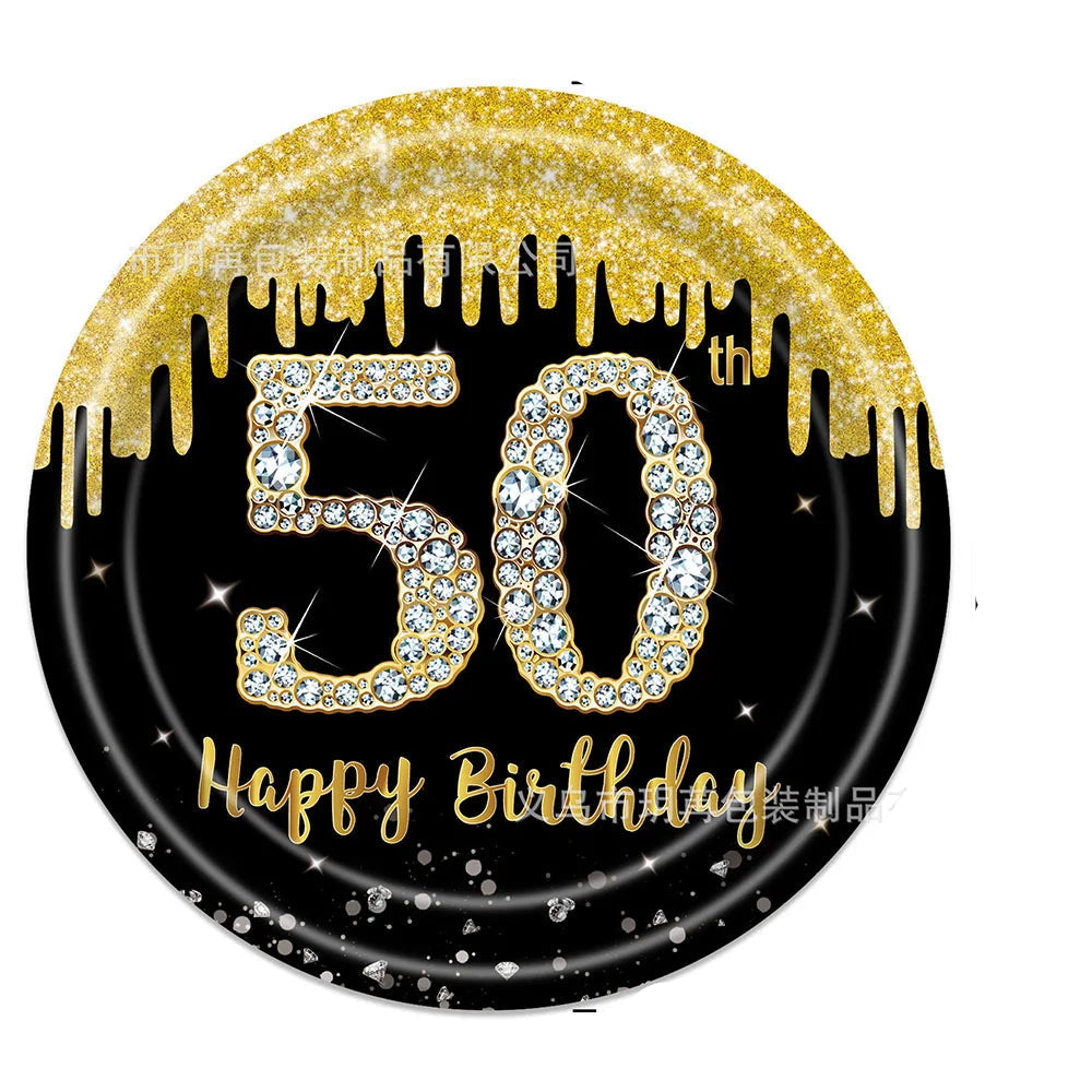 Assiette Anniversaire 50 Ans