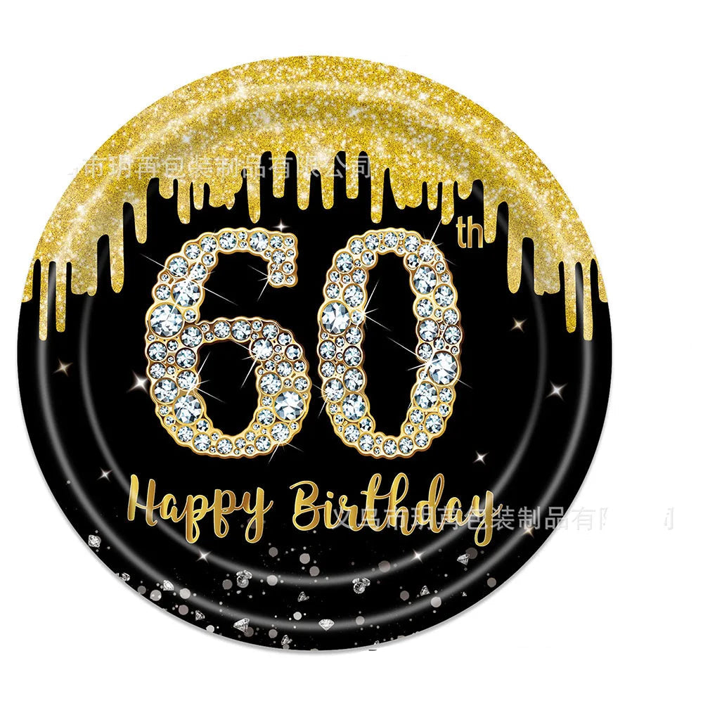 Assiette Anniversaire 60 Ans