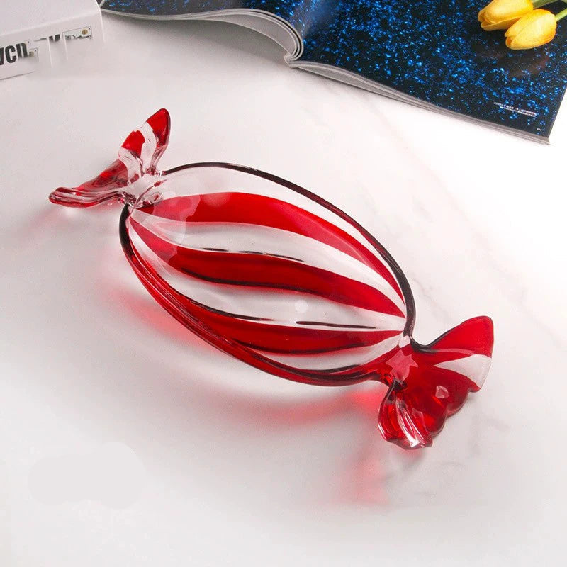 Assiette à Bonbons Rouge Design