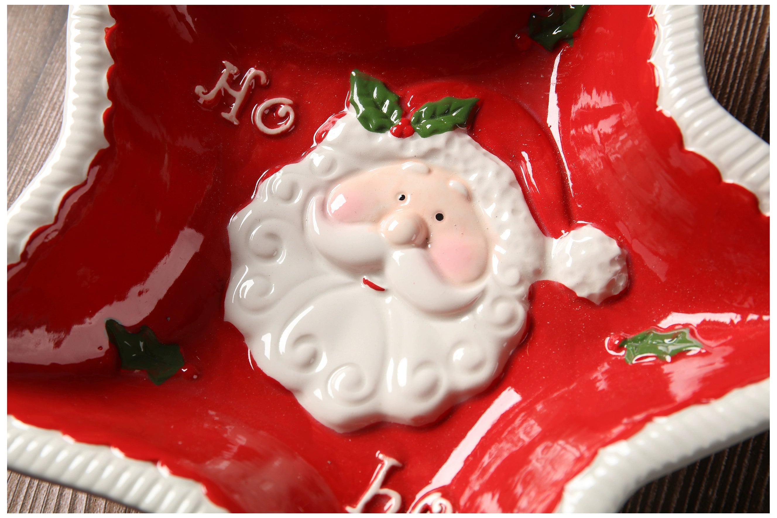 Assiette Étoile Père Noël de qualité