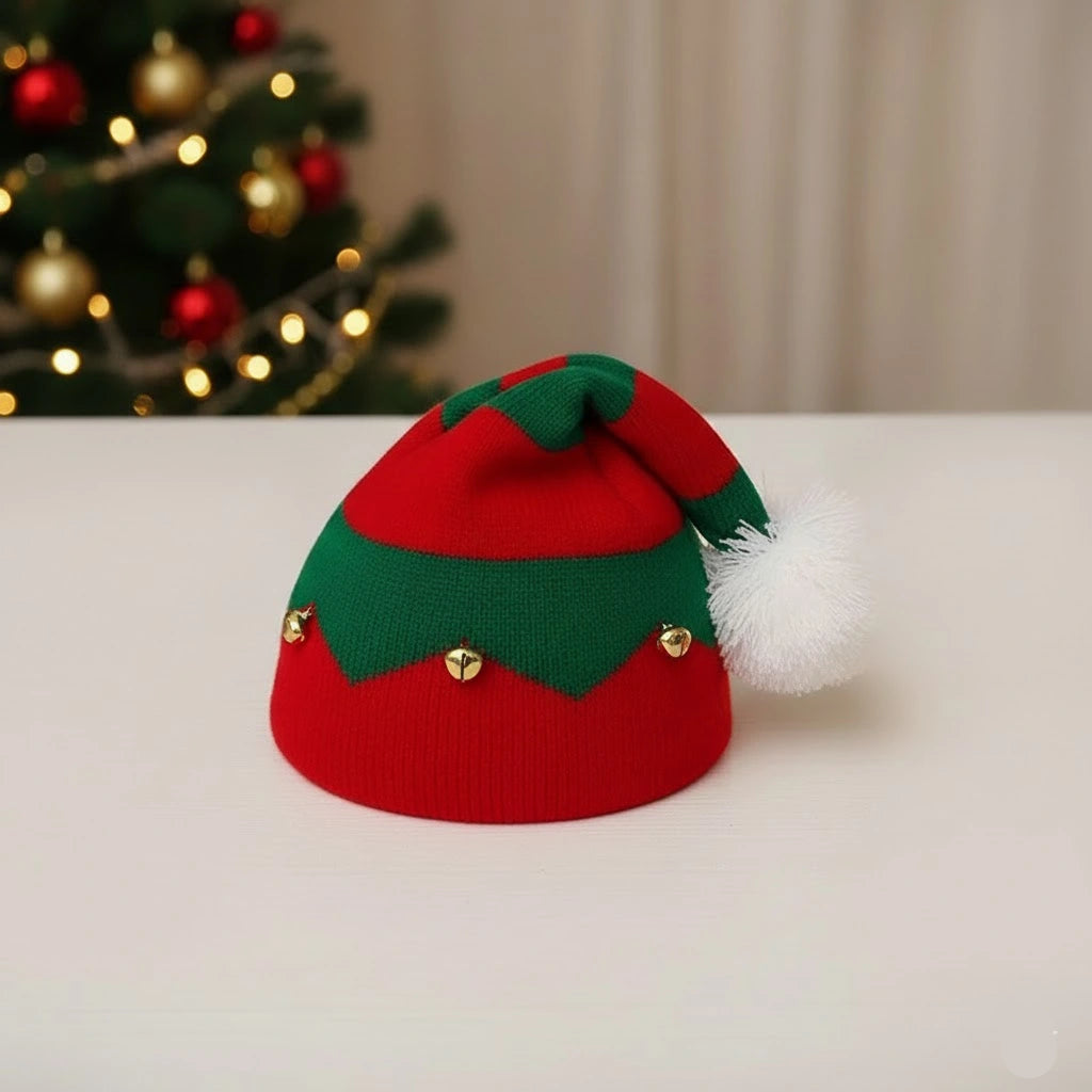 Bonnet de Noël Tricoté