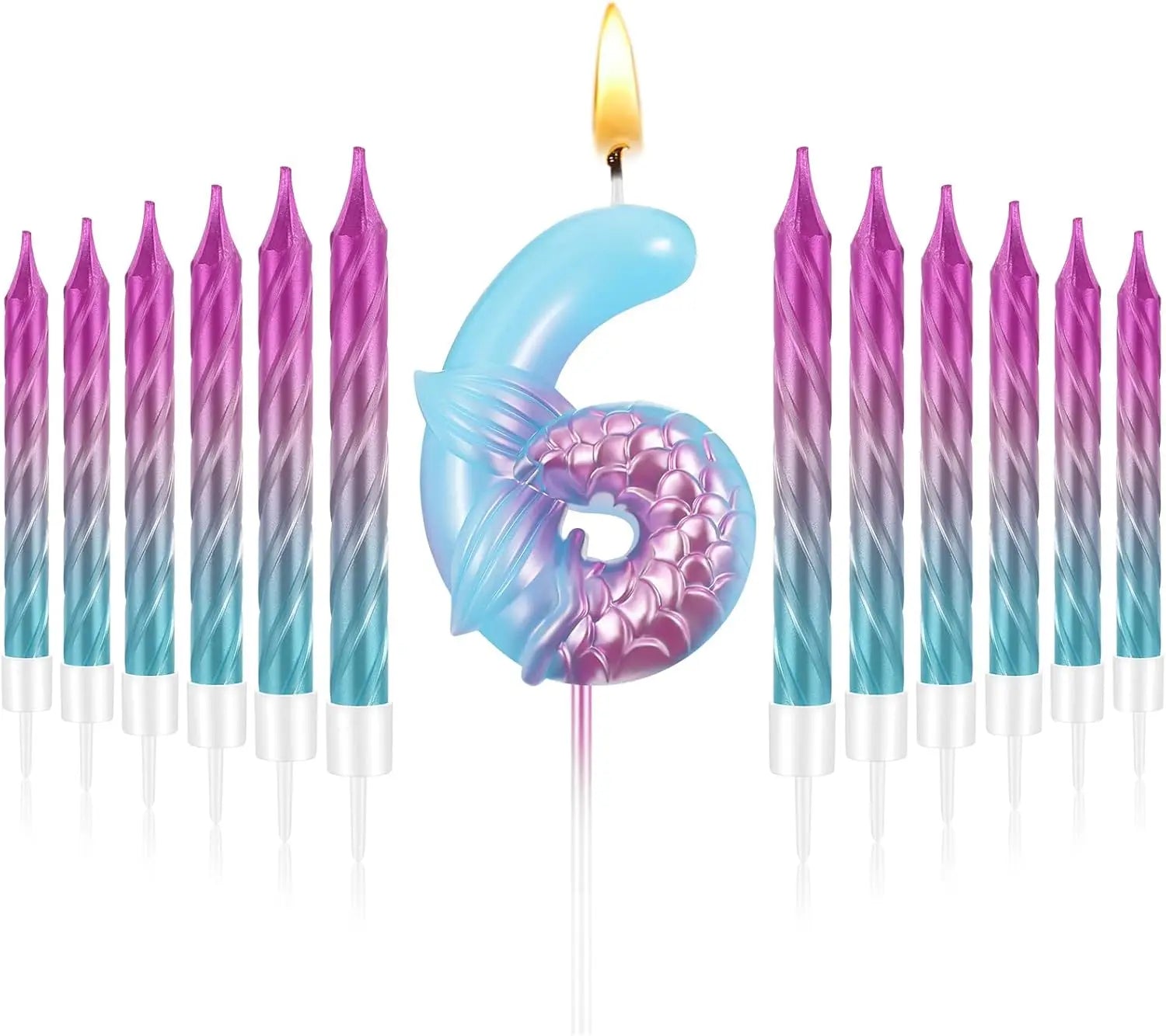 Bougie Chiffre Sirène