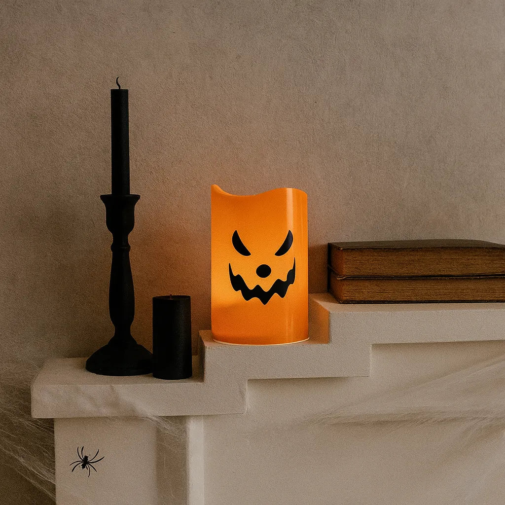 Bougie Halloween Led Effrayante chic