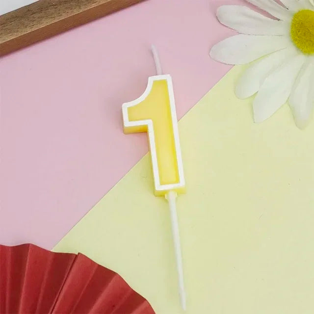 Bougie Numérique Jaune