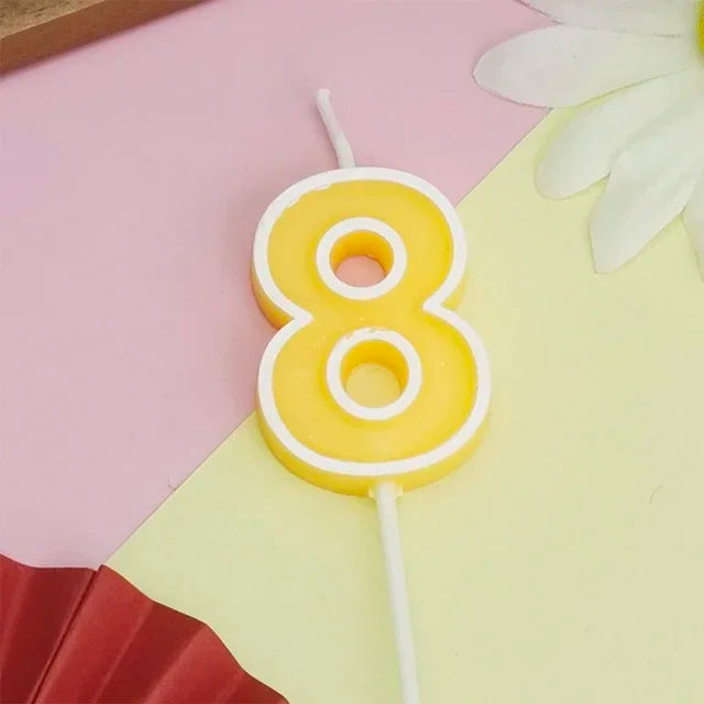 Bougie Numérique Jaune