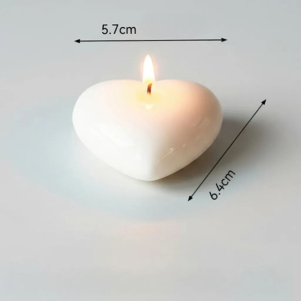 Bougie Parfumée Cœur Blanche cosy