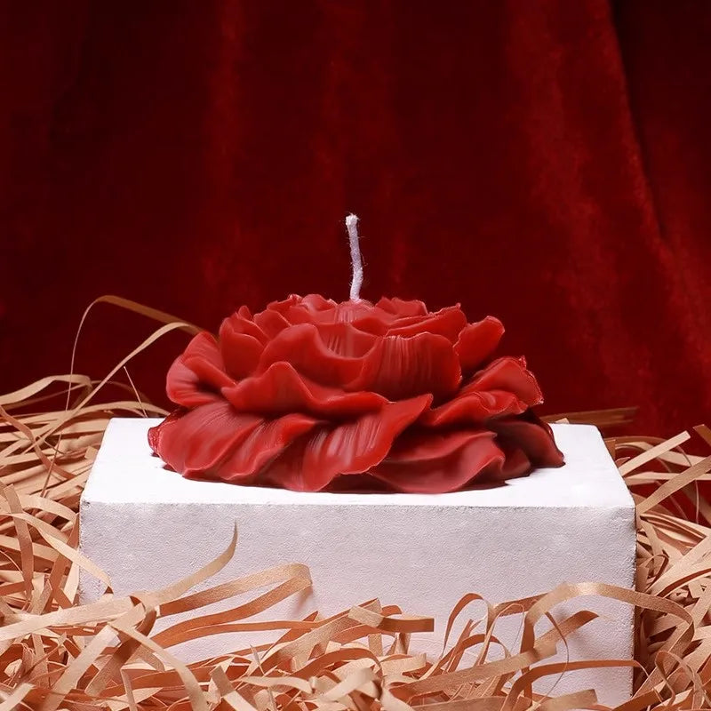 Bougie Romantique Saint-Valentin glamour