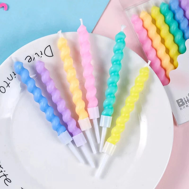 Bougies Aux Couleurs de l’Arc en Ciel