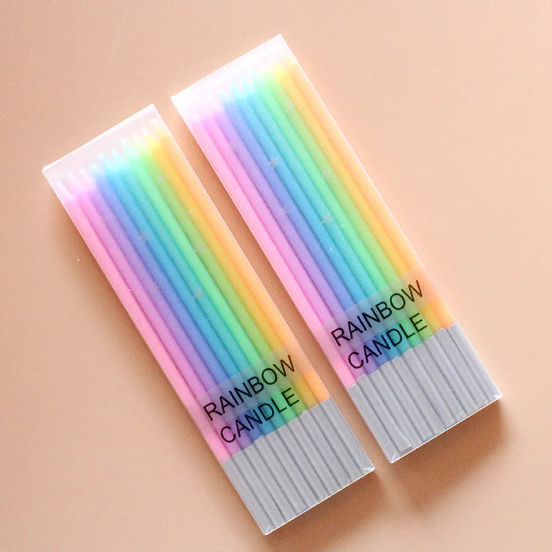 Bougies Longues Rainbow