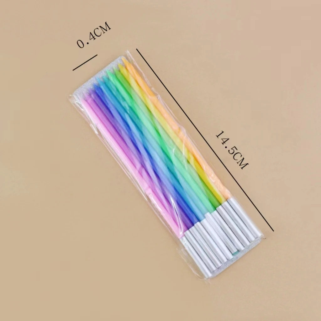 Bougies Longues Rainbow 1