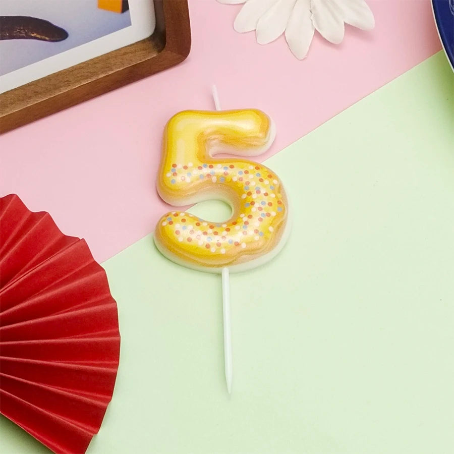 Bougies Numérique Gourmande Cinq