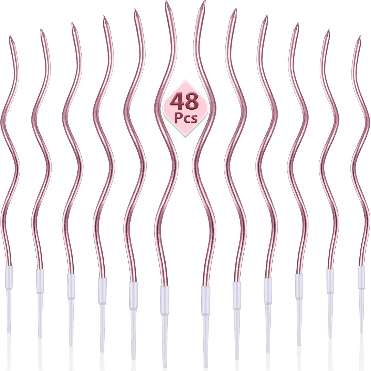 Bougies Spirales Rose Gold