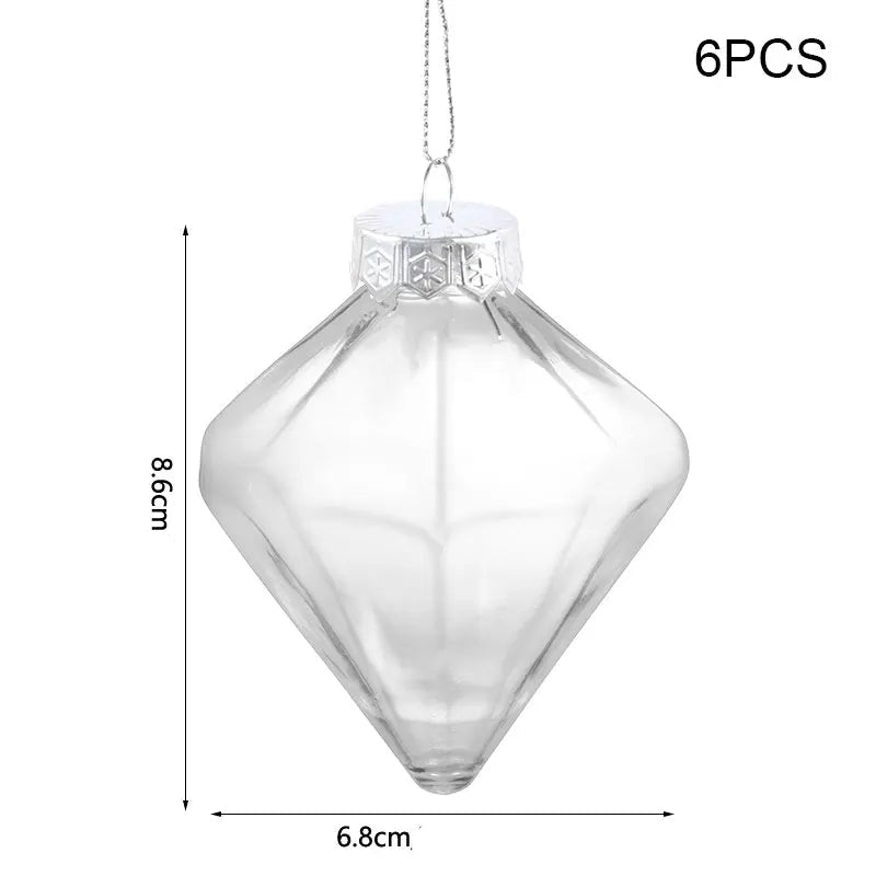 Boule Transparente Diamant Unique