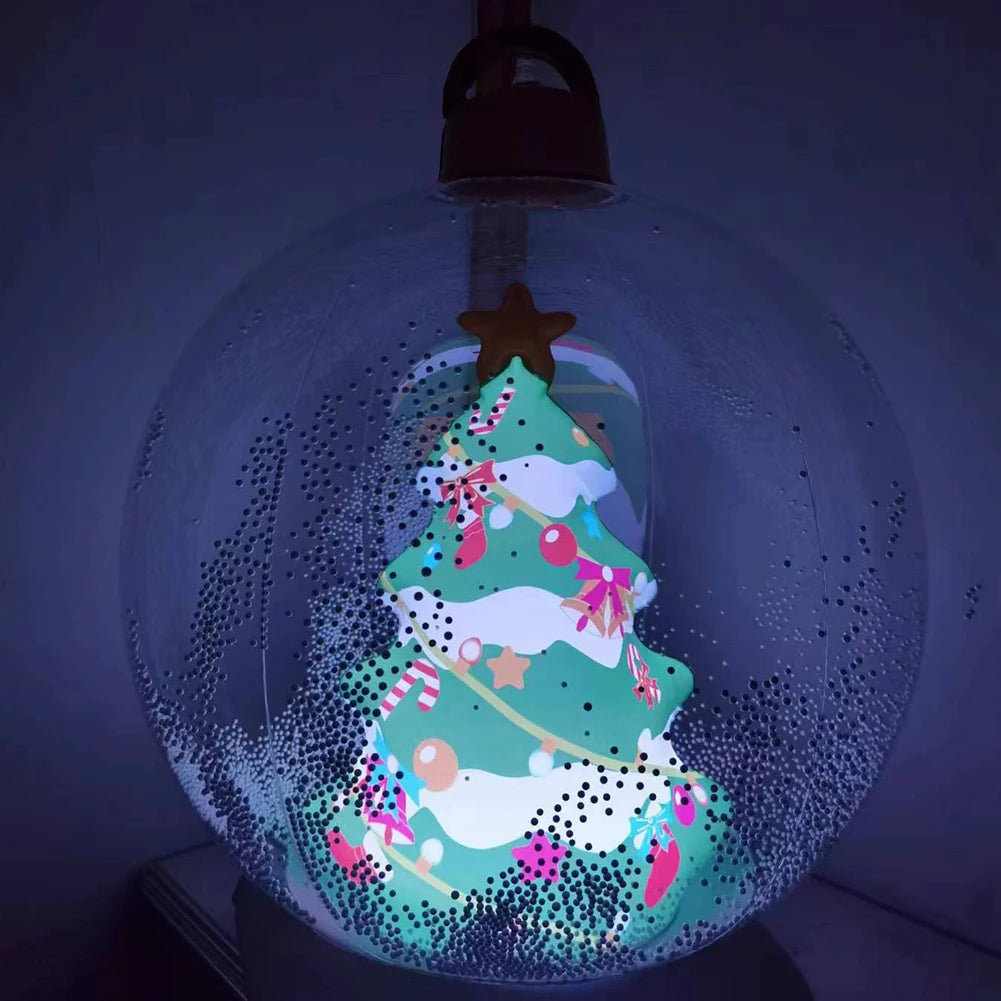 Boule de Noël Gonflable Géante Unique