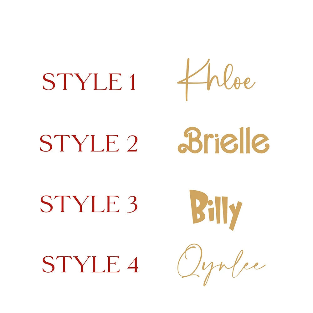 Boule de Sapin Personnalisée style