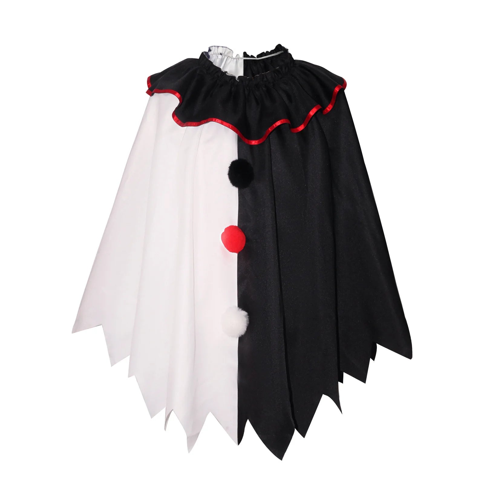 Cape Clown Noire et Blanche chic