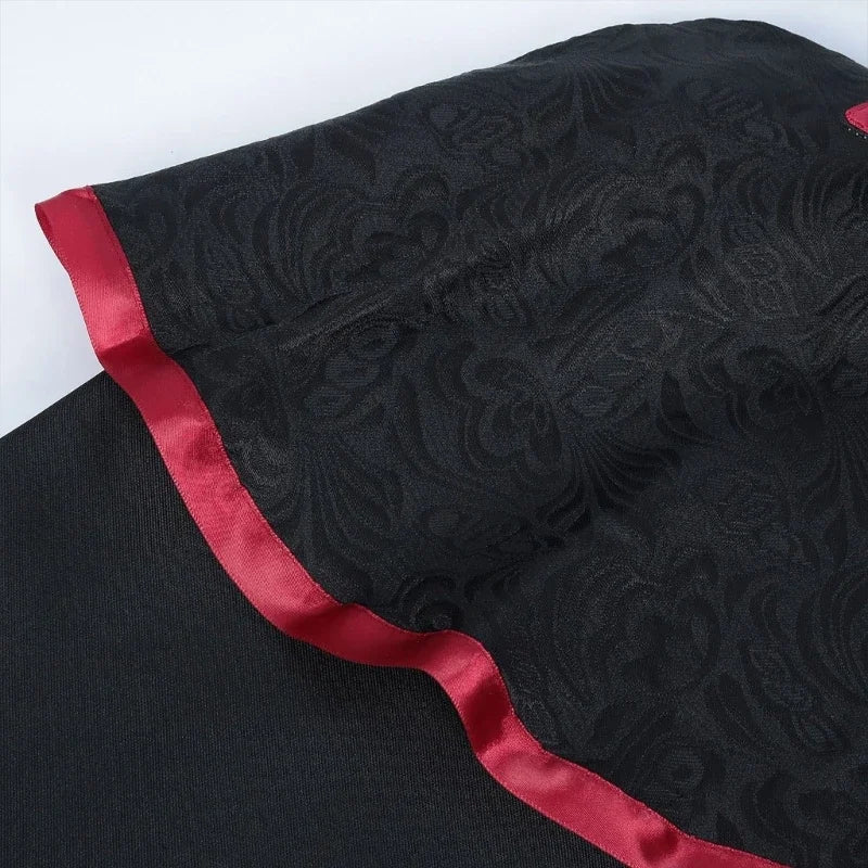 Cape Vampire Noire Raffiné