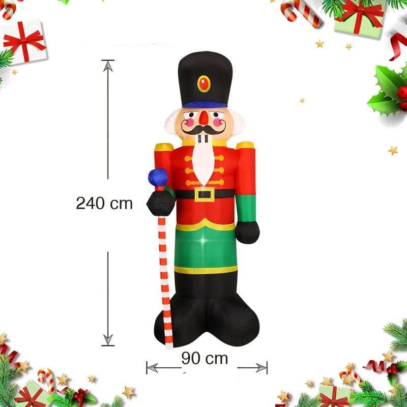 Casse-Noisette Noël Gonflable Stylé
