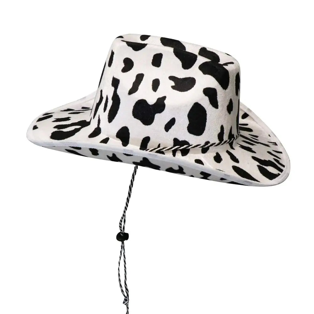 Chapeau Cowboy Imprimé Design blanc