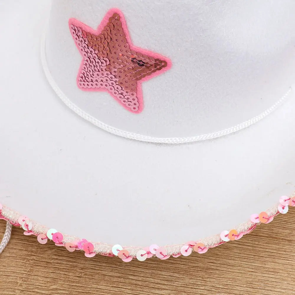 Chapeau Cowgirl Étoile tendance