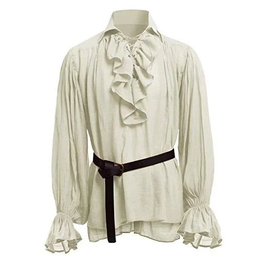 Chemise Cosplay Pirate Beige Unique