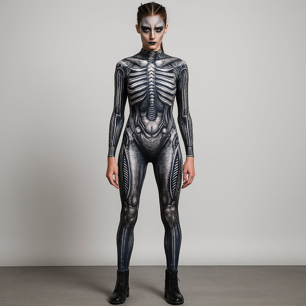 Combinaison Femme Squelette