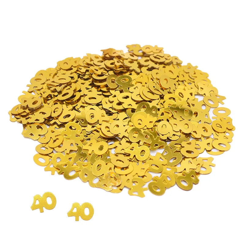 Confettis 40 Doré