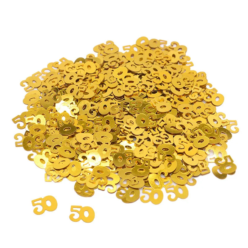 Confettis 50 Doré classe