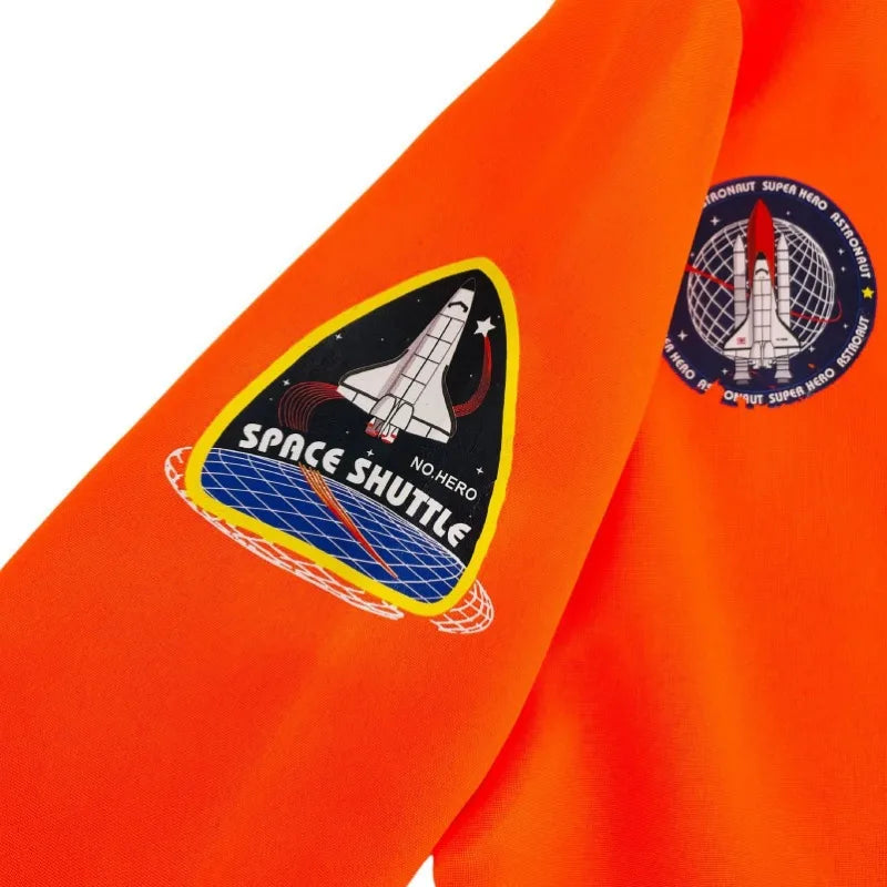 Costume Astronaute Orange Enfant de Qualité