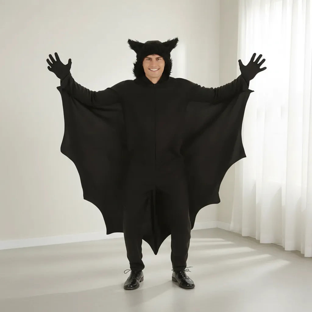 Costume Chauve-Souris Homme Noir