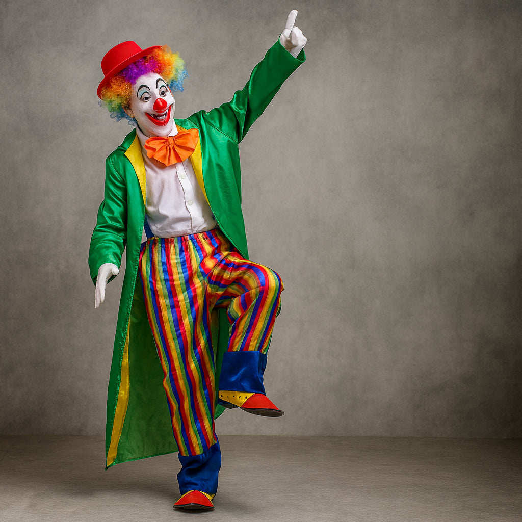 Costume Clown Vert Adulte