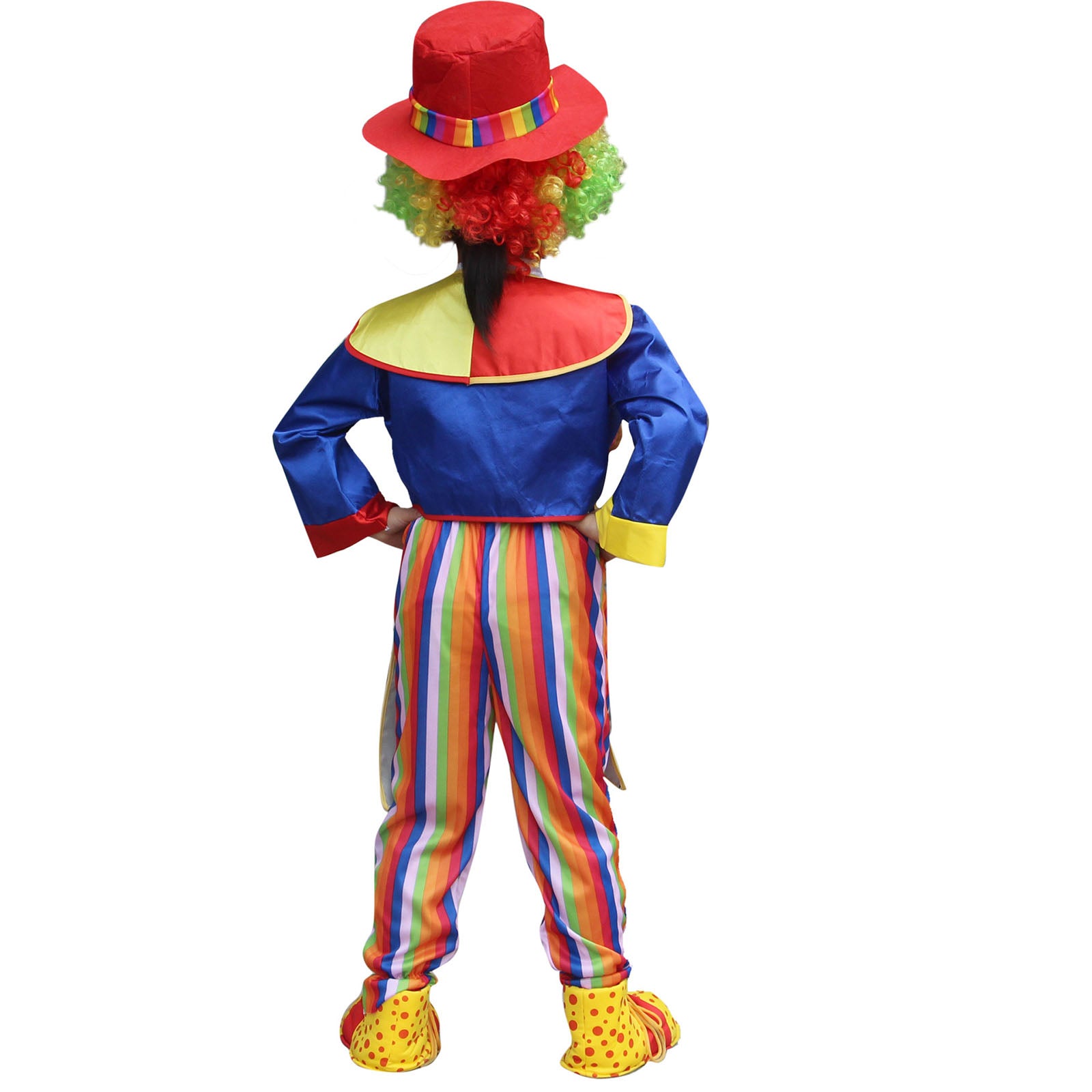 Costume Complet de Clown Garçon Dos