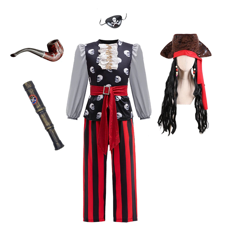 Costume De Capitaine Pirate Complet stylé