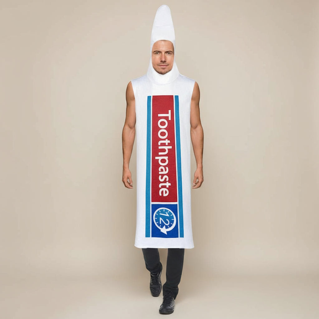 Costume Humoristique Dentifrice stylé