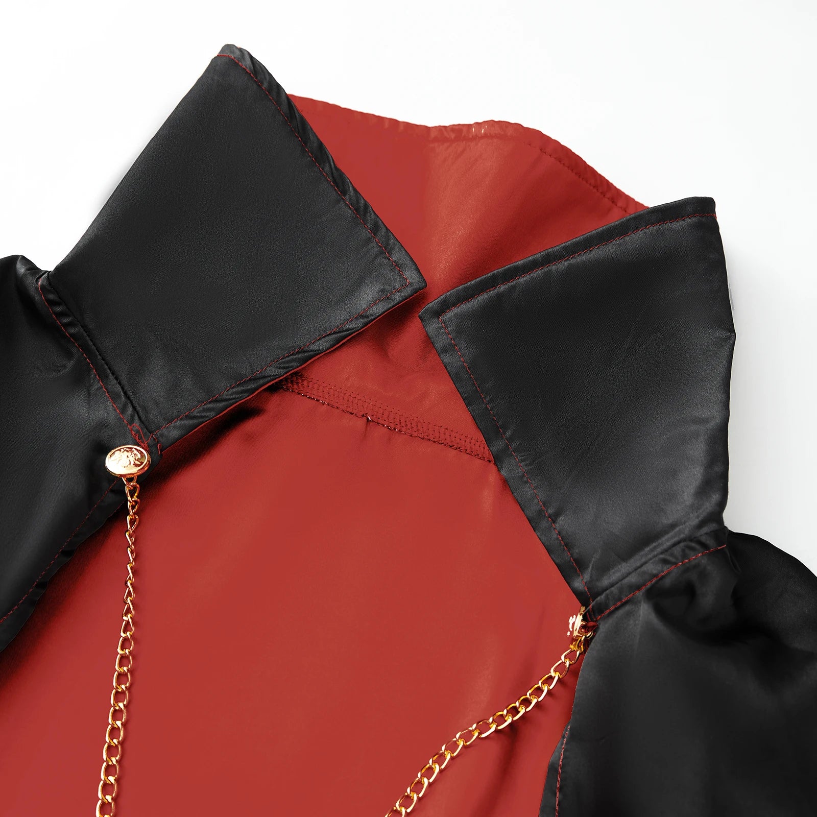 Costume Vampire Homme Confortable Noir et Rouge