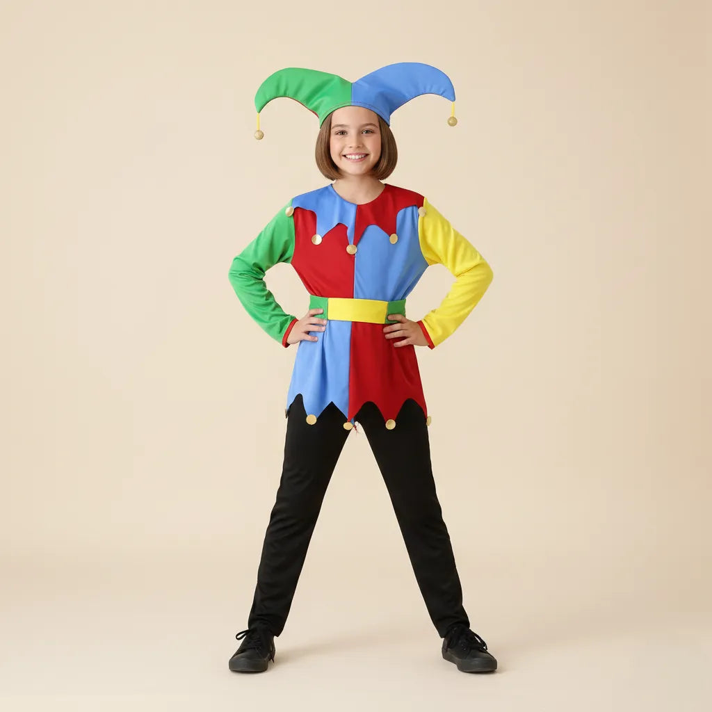 Costume de Clown Cirque Coloré