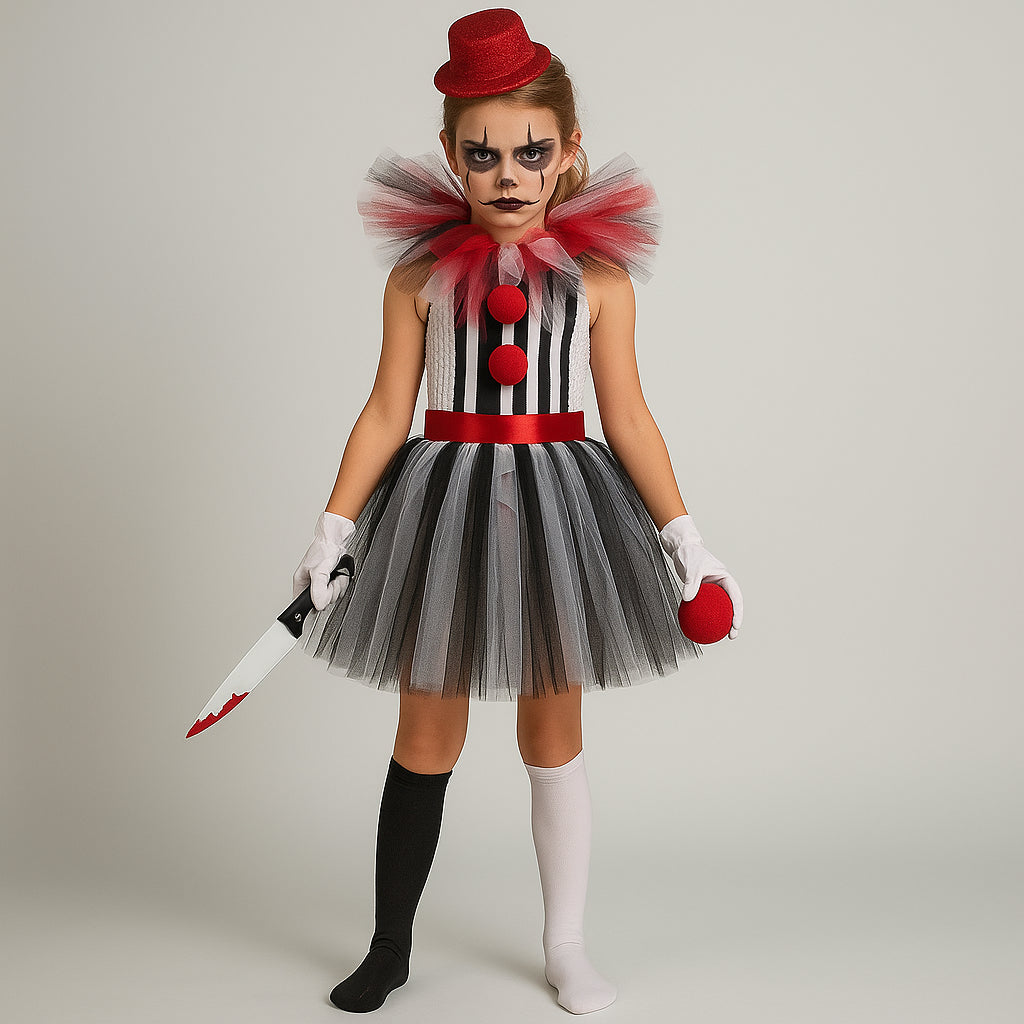 Costume de Clown Tueur Fille Original