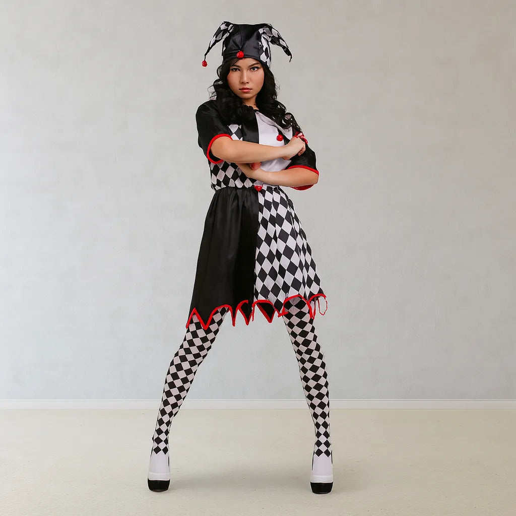 Costume de Clown avec Chapeau