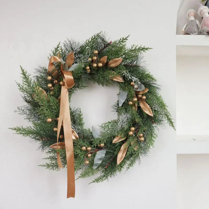 Couronne de Noël Scandinave Minimaliste