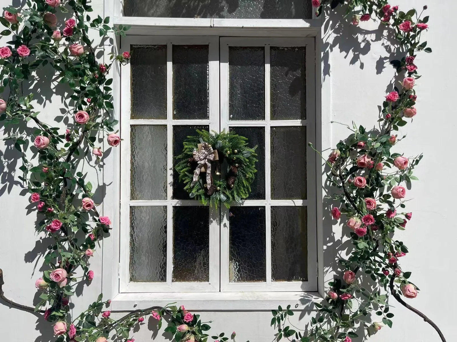 Couronne de Noël Scandinave Naturelle