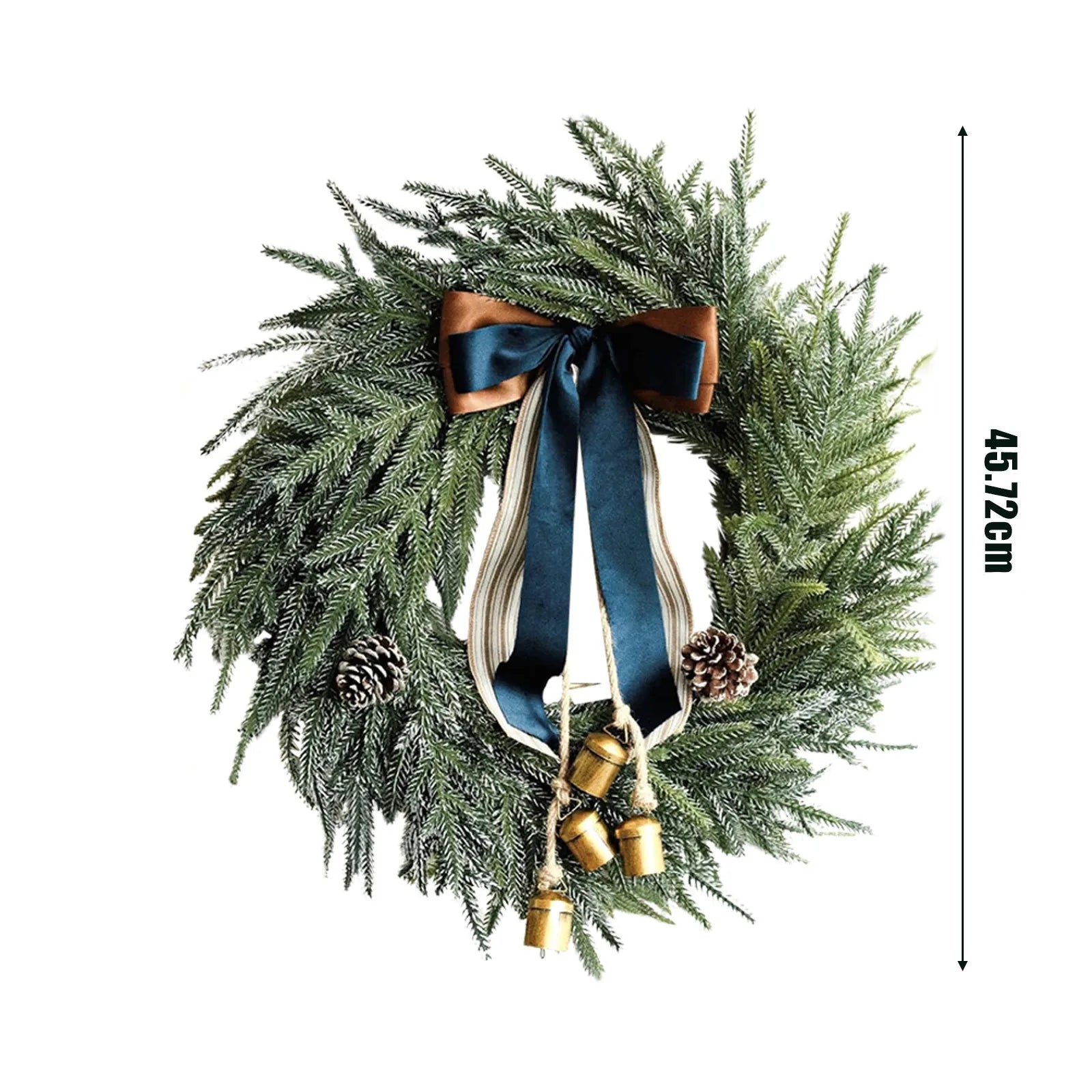 Couronne de Noël Style Nordique