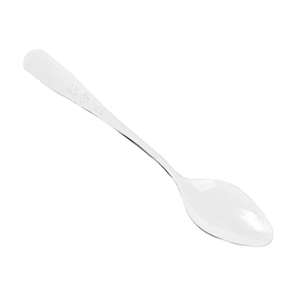 Cuillère en Plastique Transparente Réutilisable