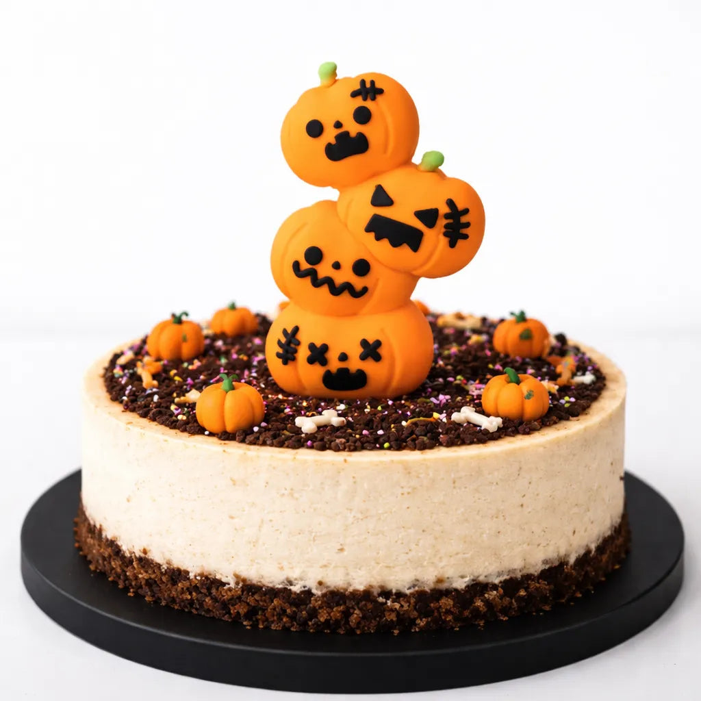 Déco Gâteau Halloween Citrouilles