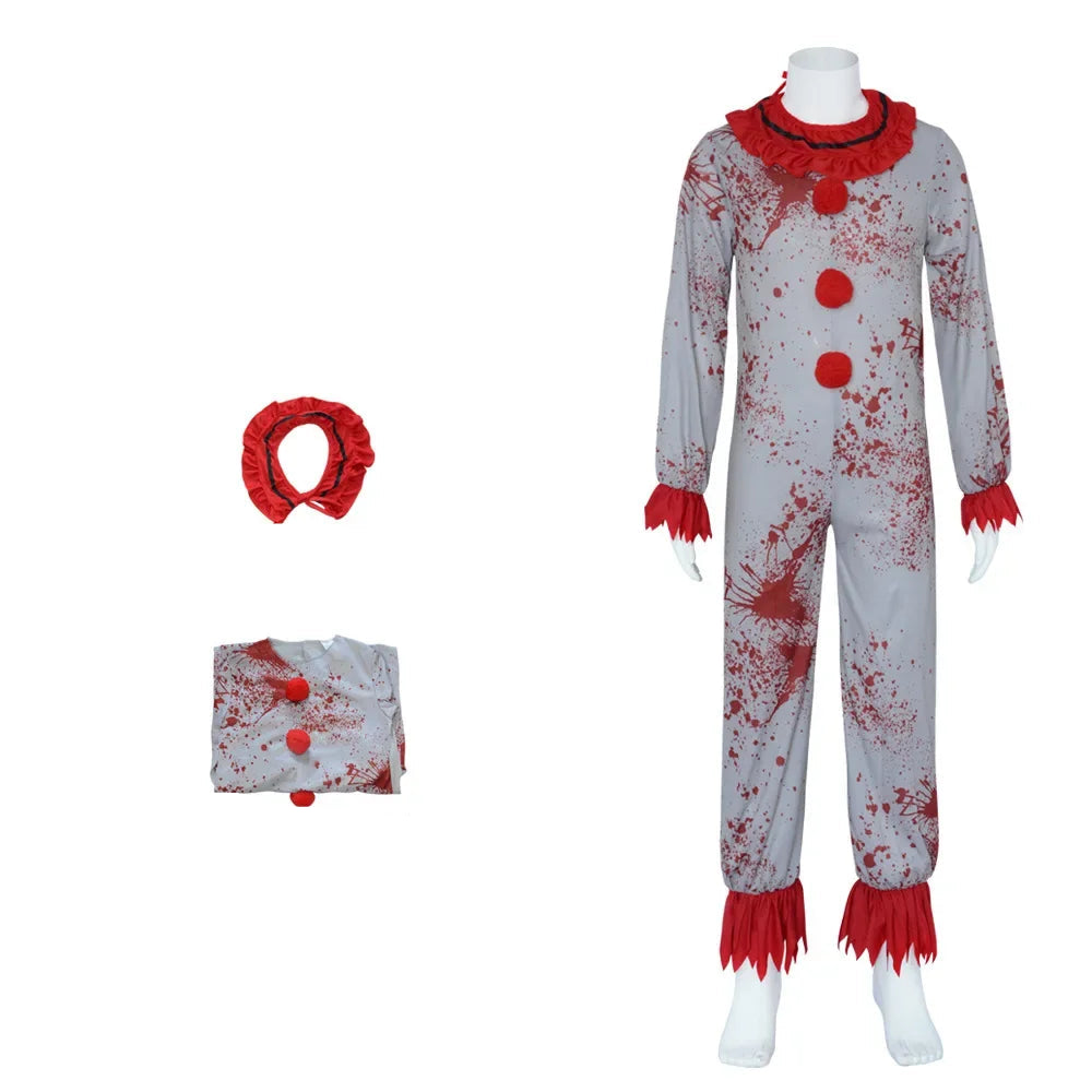 Déguisement Clown Effrayant Enfant Halloween