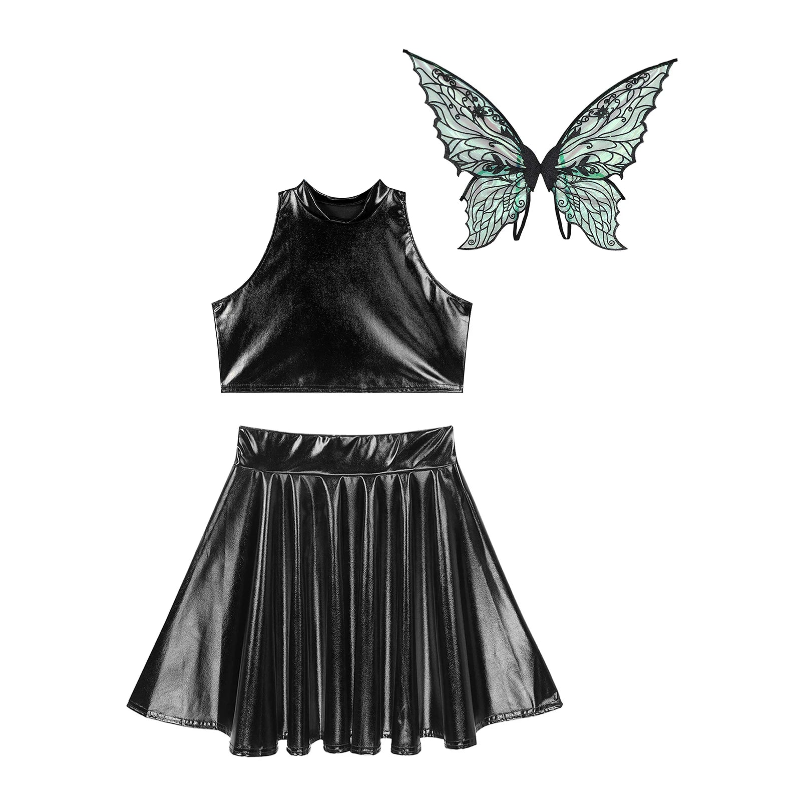 Déguisement Fée Noir Original Flexible