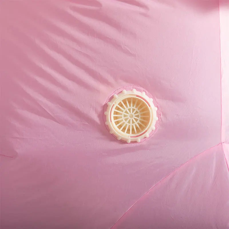 Déguisement Licorne Gonflable Rose Ouverture