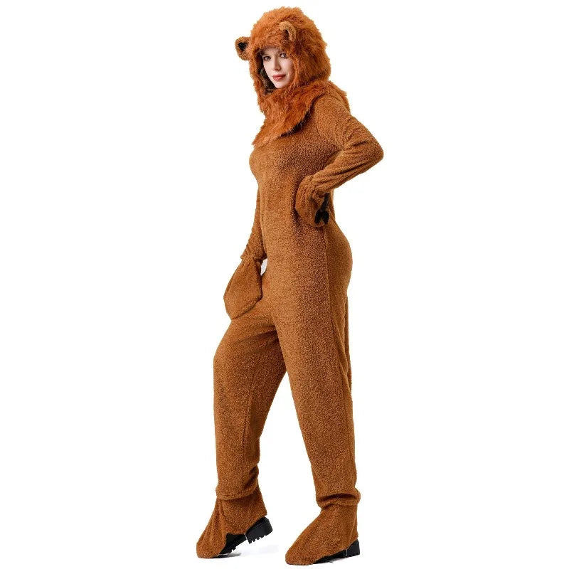 Déguisement Lion Design Marron